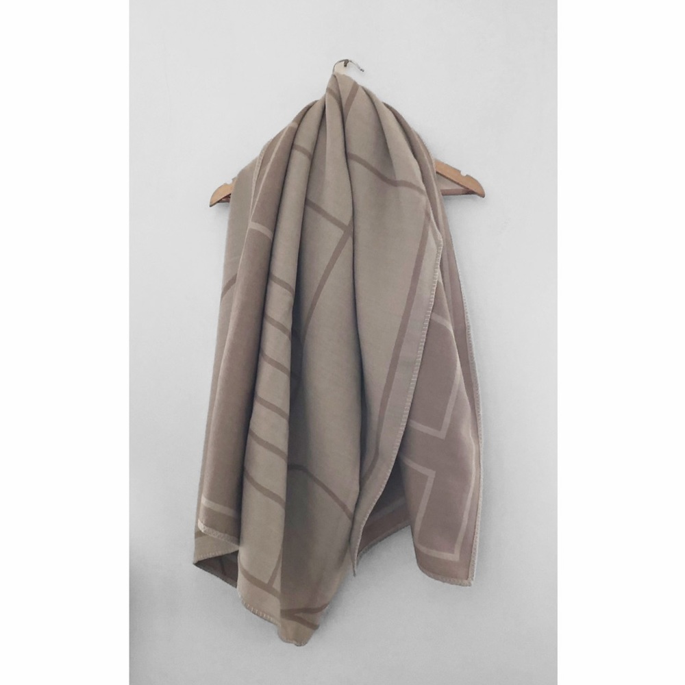 Tan/Brown FARFETCH Blanket/Throw